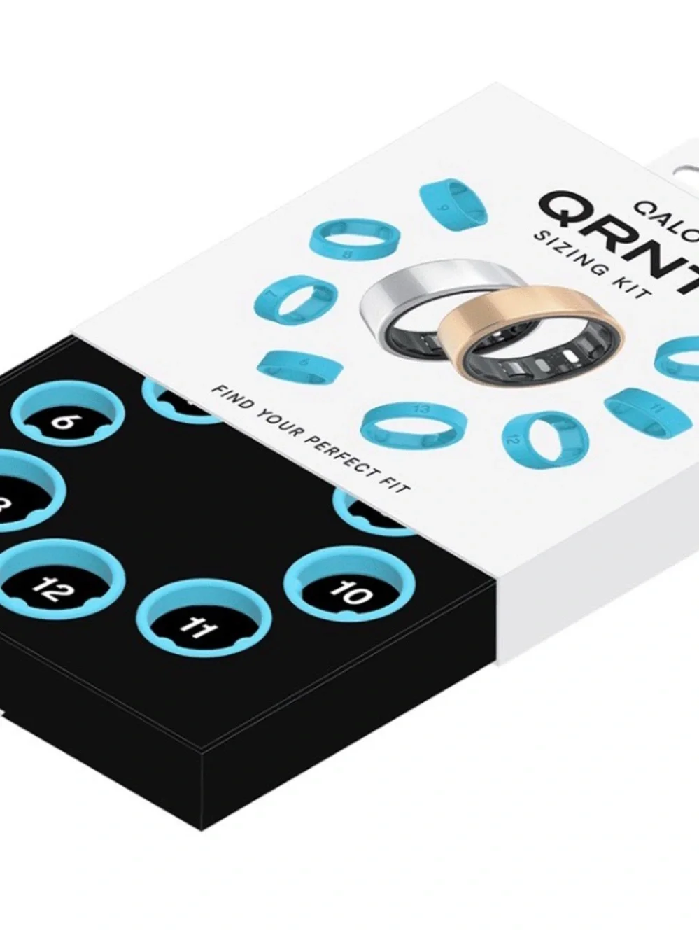 QALO Official Ring Sizing Kit for Smart Ring (Original & Slim), One Size